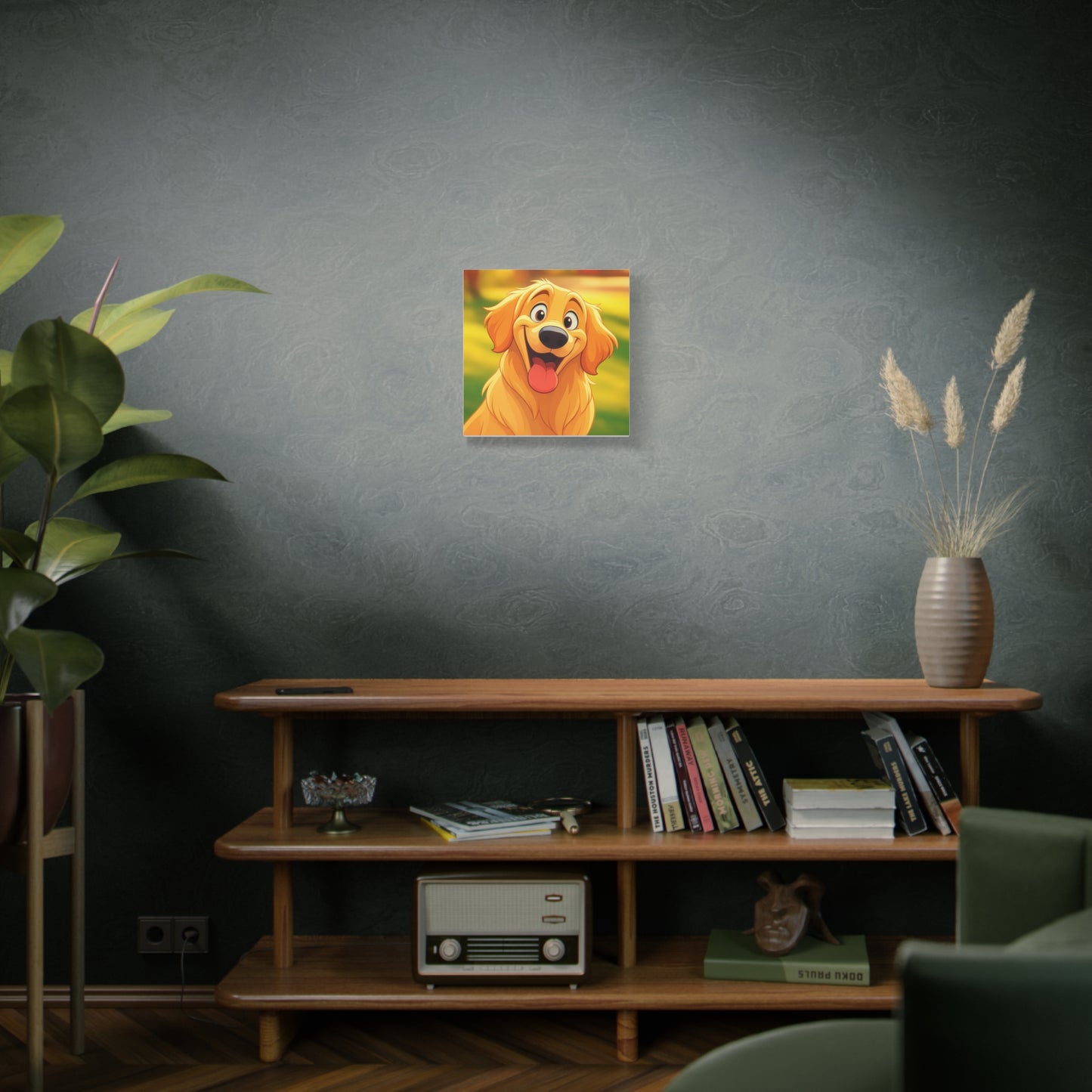 Cuadro personalizado de mascotas – Estilo disney
