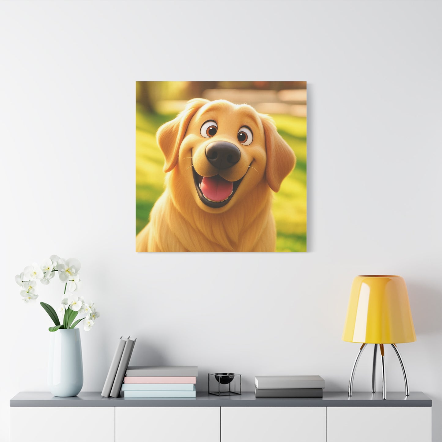Cuadro personalizado de tu mascota – Estilo pixar