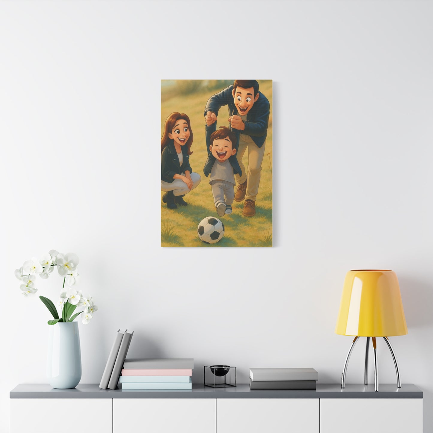 Cuadro personalizado de personas – Estilo Disney