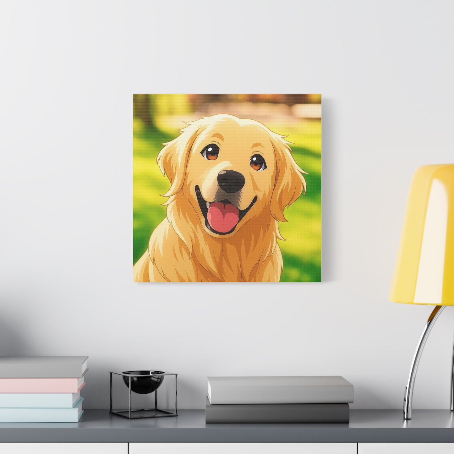 Cuadro personalizado de mascotas – Estilo anime