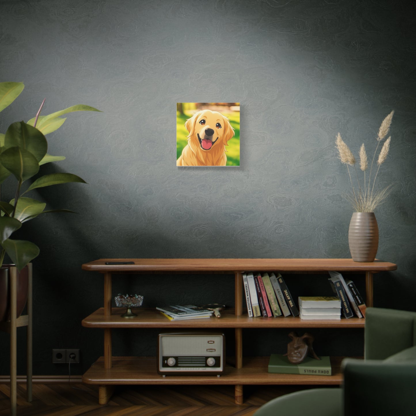 Cuadro personalizado de mascotas – Estilo anime