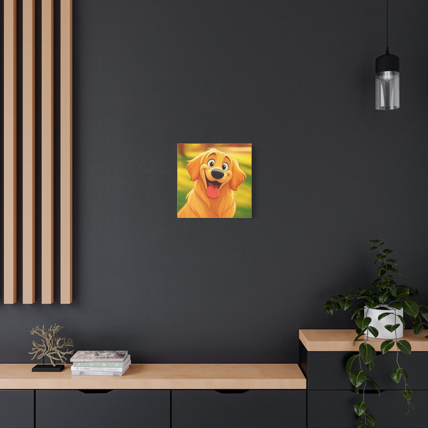 Cuadro personalizado de mascotas – Estilo disney
