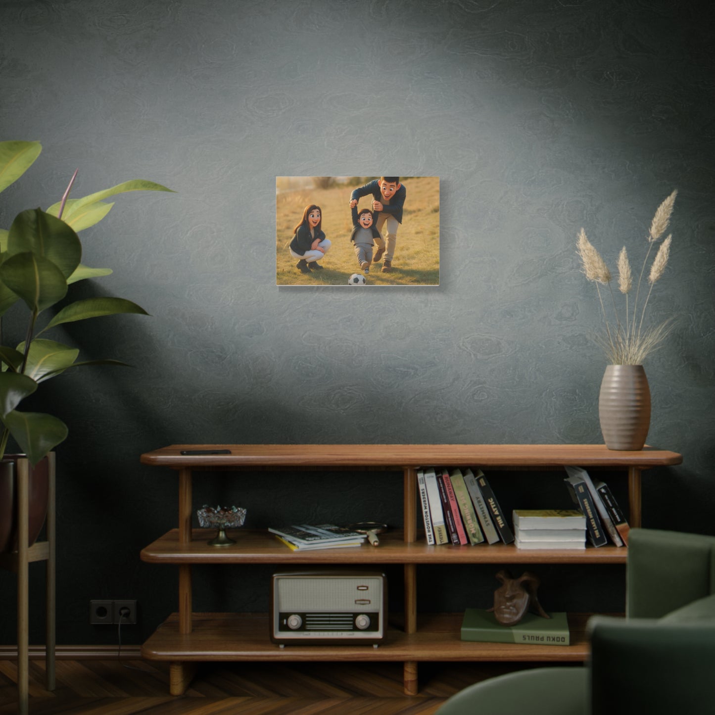 Cuadro personalizado de personas – Estilo pixar