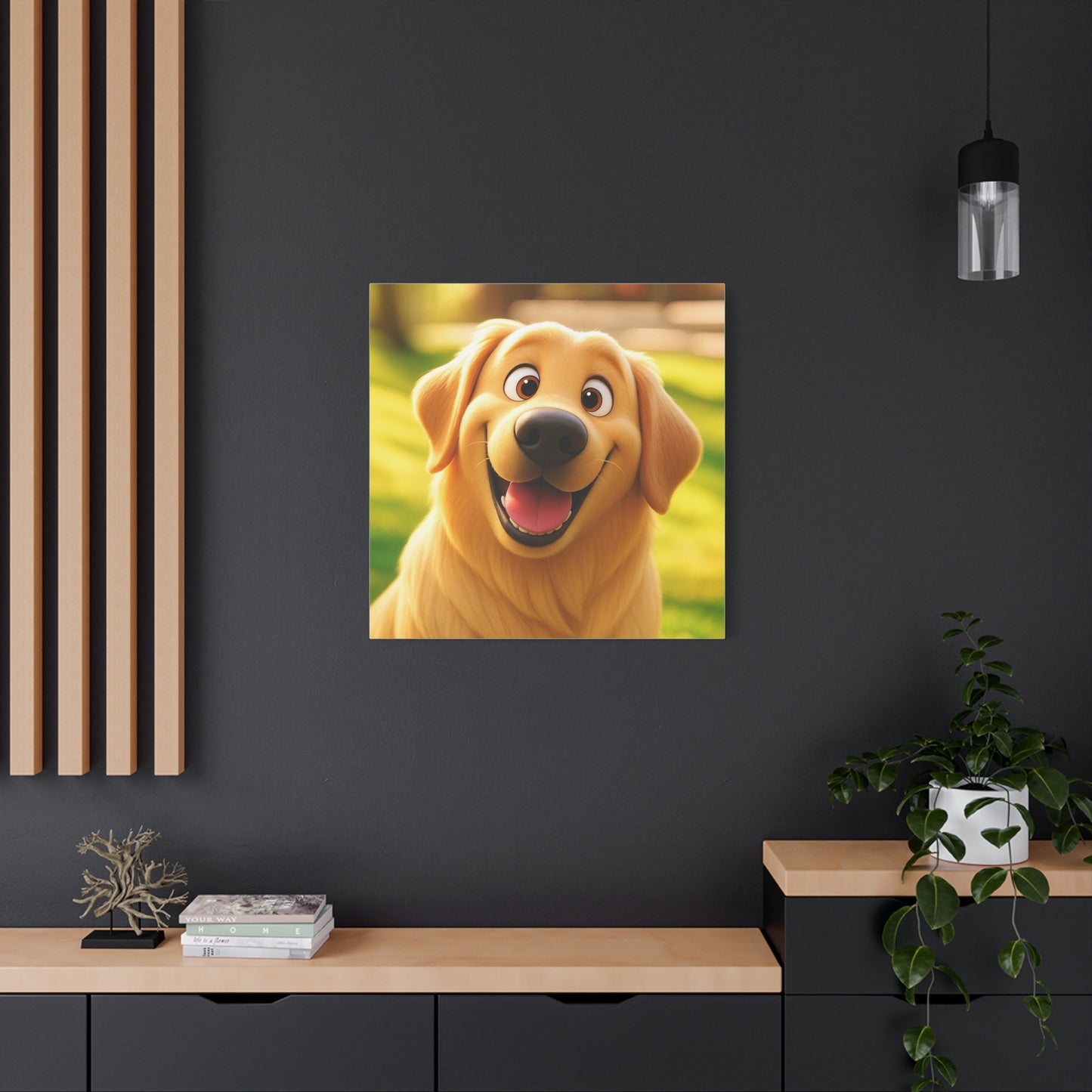 Cuadro personalizado de tu mascota – Estilo pixar