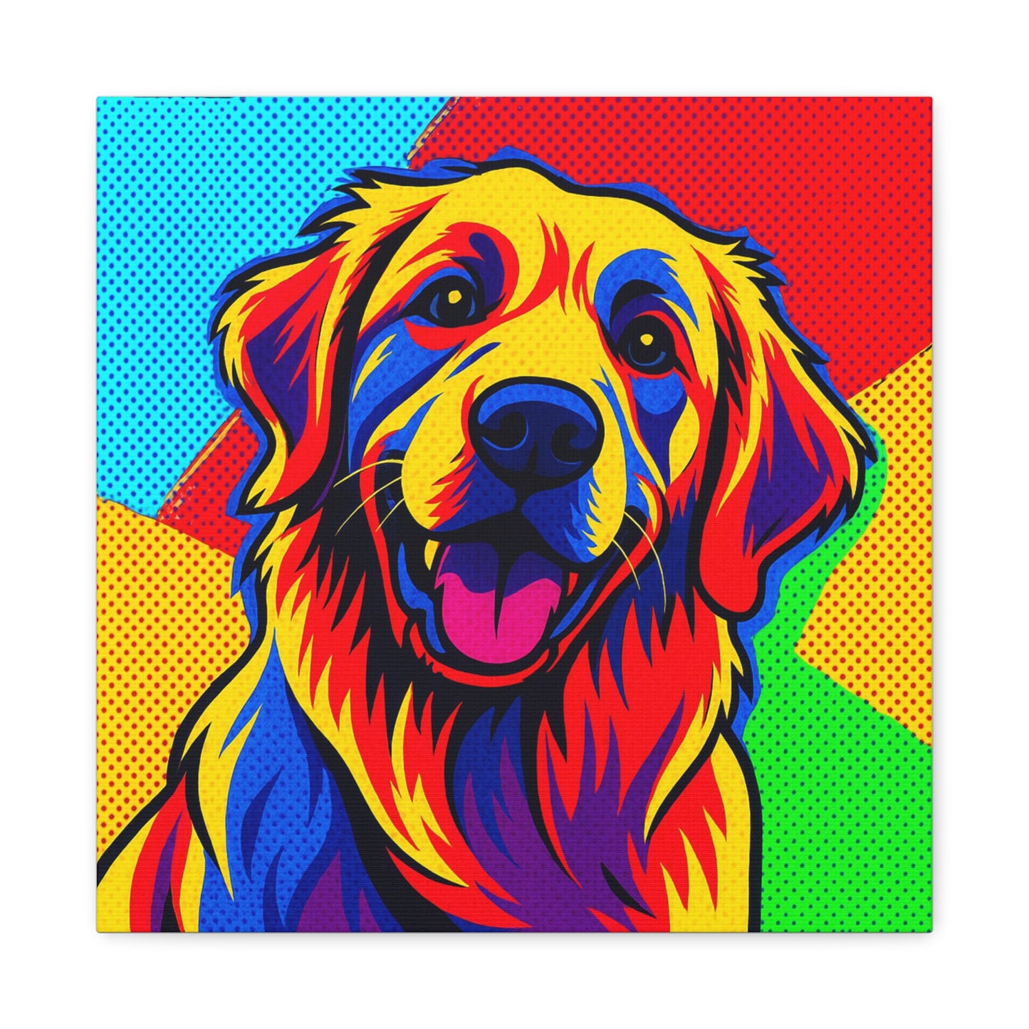 Cuadro personalizado de mascotas – Estilo pop art
