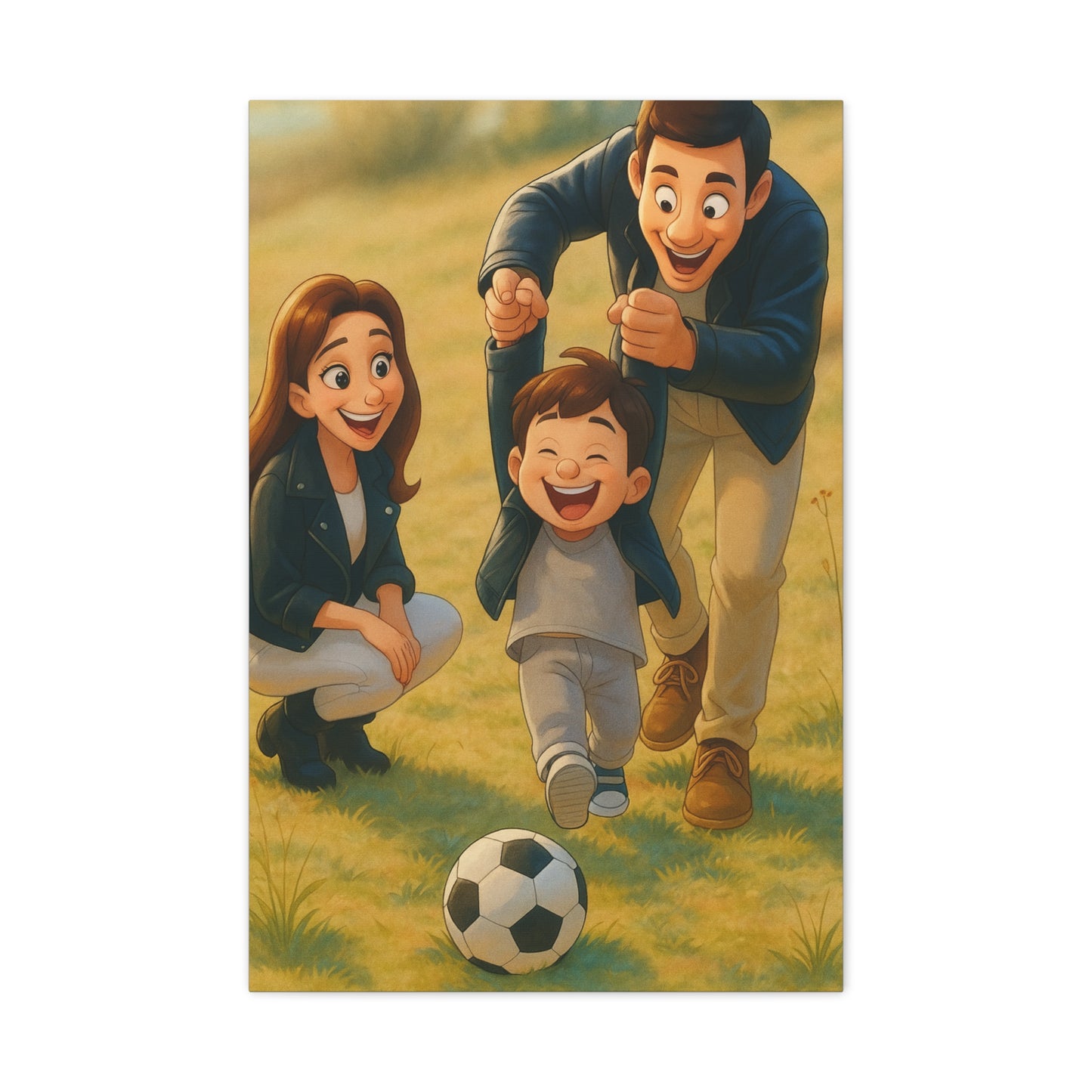 Cuadro personalizado de personas – Estilo Disney
