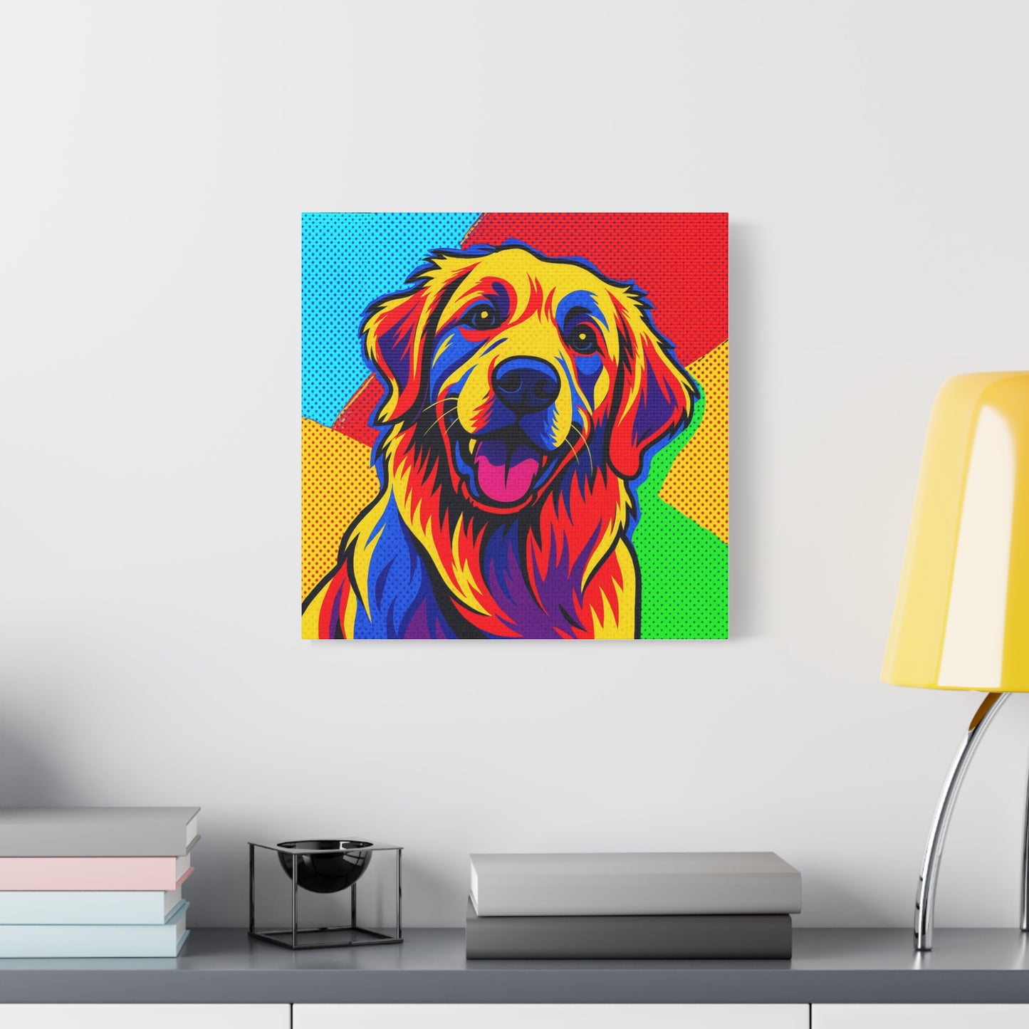 Cuadro personalizado de mascotas – Estilo pop art