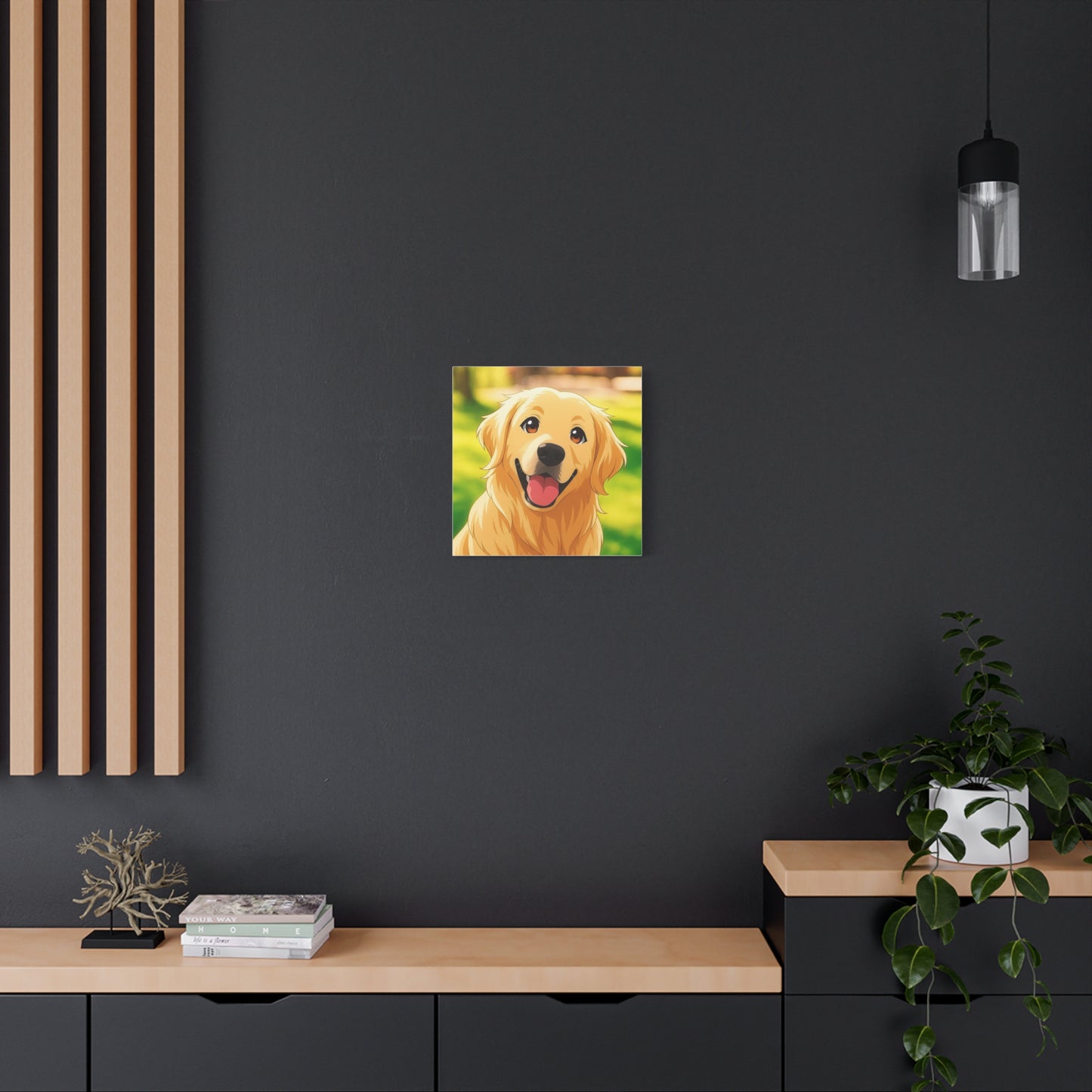 Cuadro personalizado de mascotas – Estilo anime