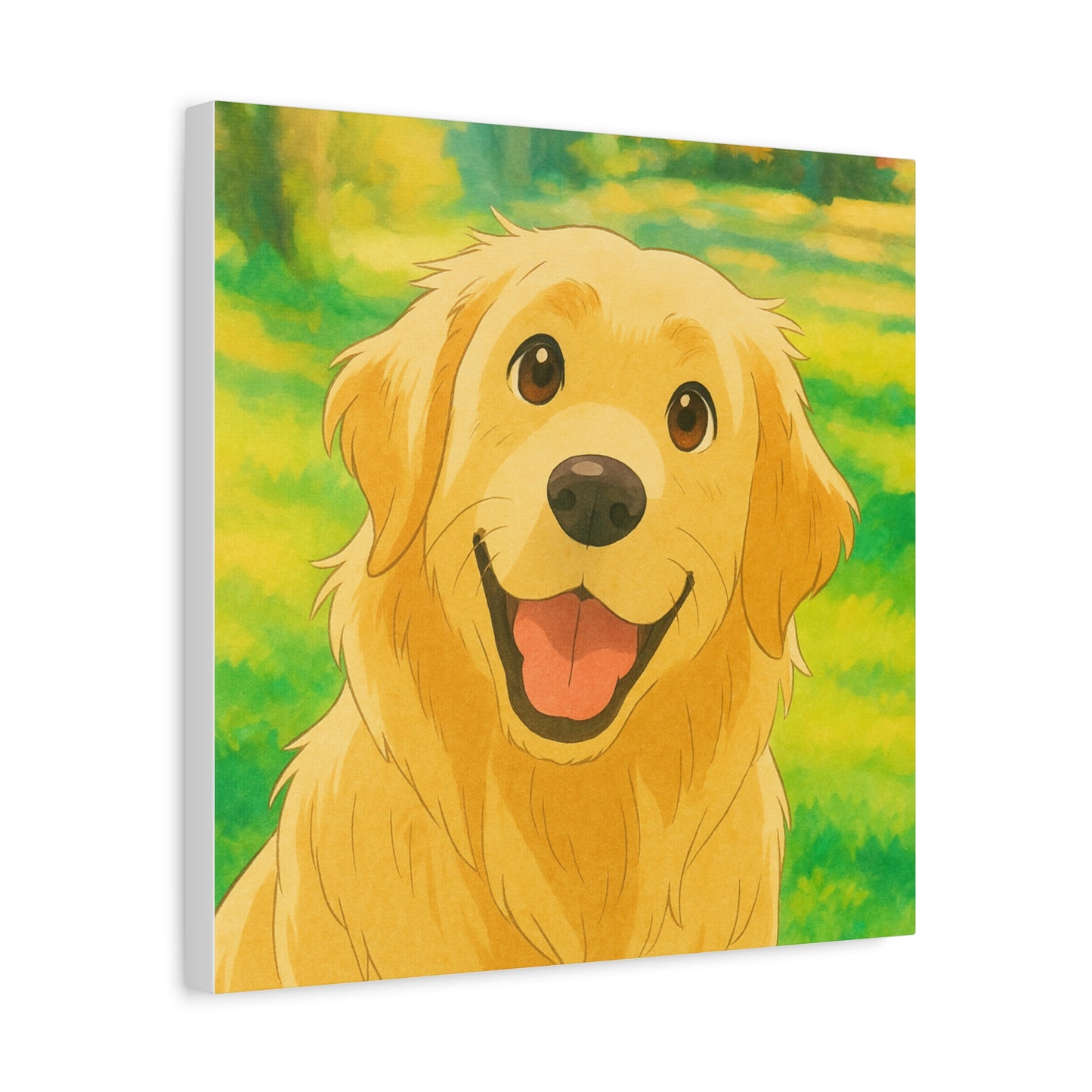 Cuadro personalizado de mascotas – Estilo estudio ghibli