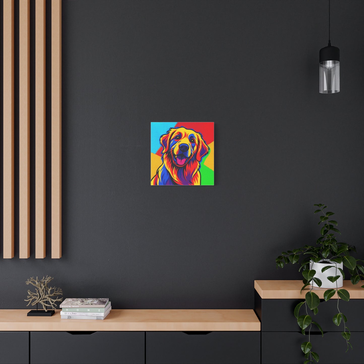 Cuadro personalizado de mascotas – Estilo pop art