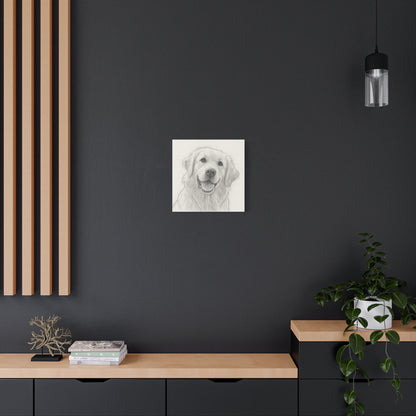 Cuadro personalizado de mascotas – Estilo dibujo a lápiz