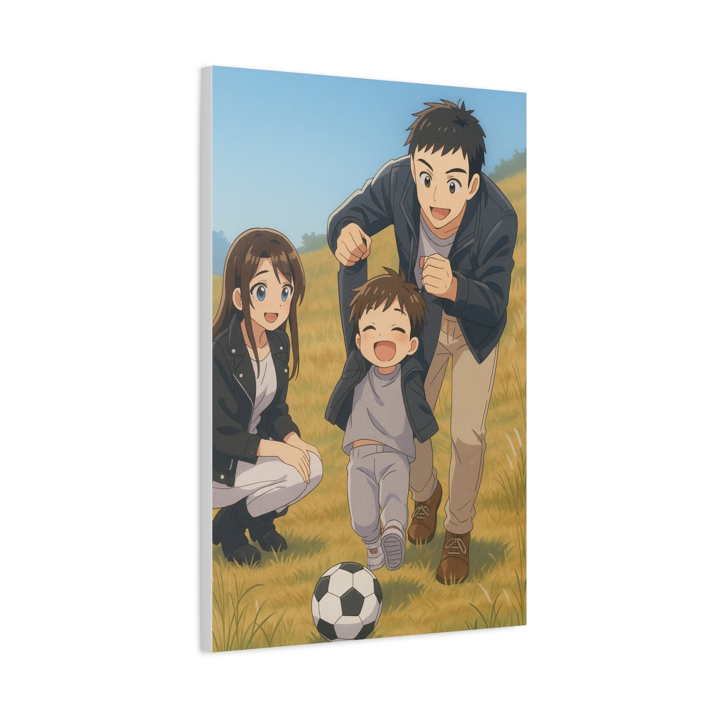 Cuadro personalizado de personas – Estilo anime