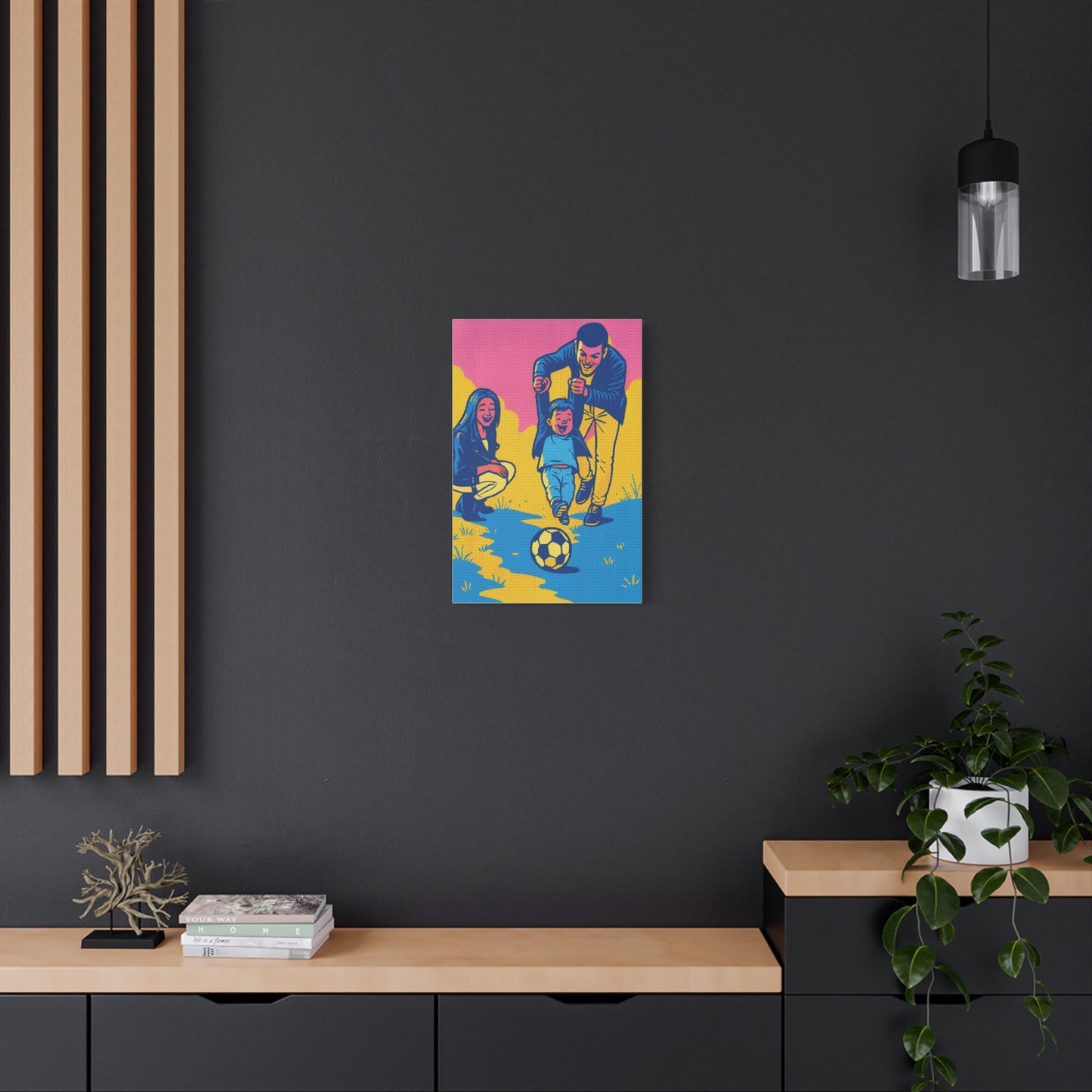 Cuadro personalizado de personas – Estilo pop art