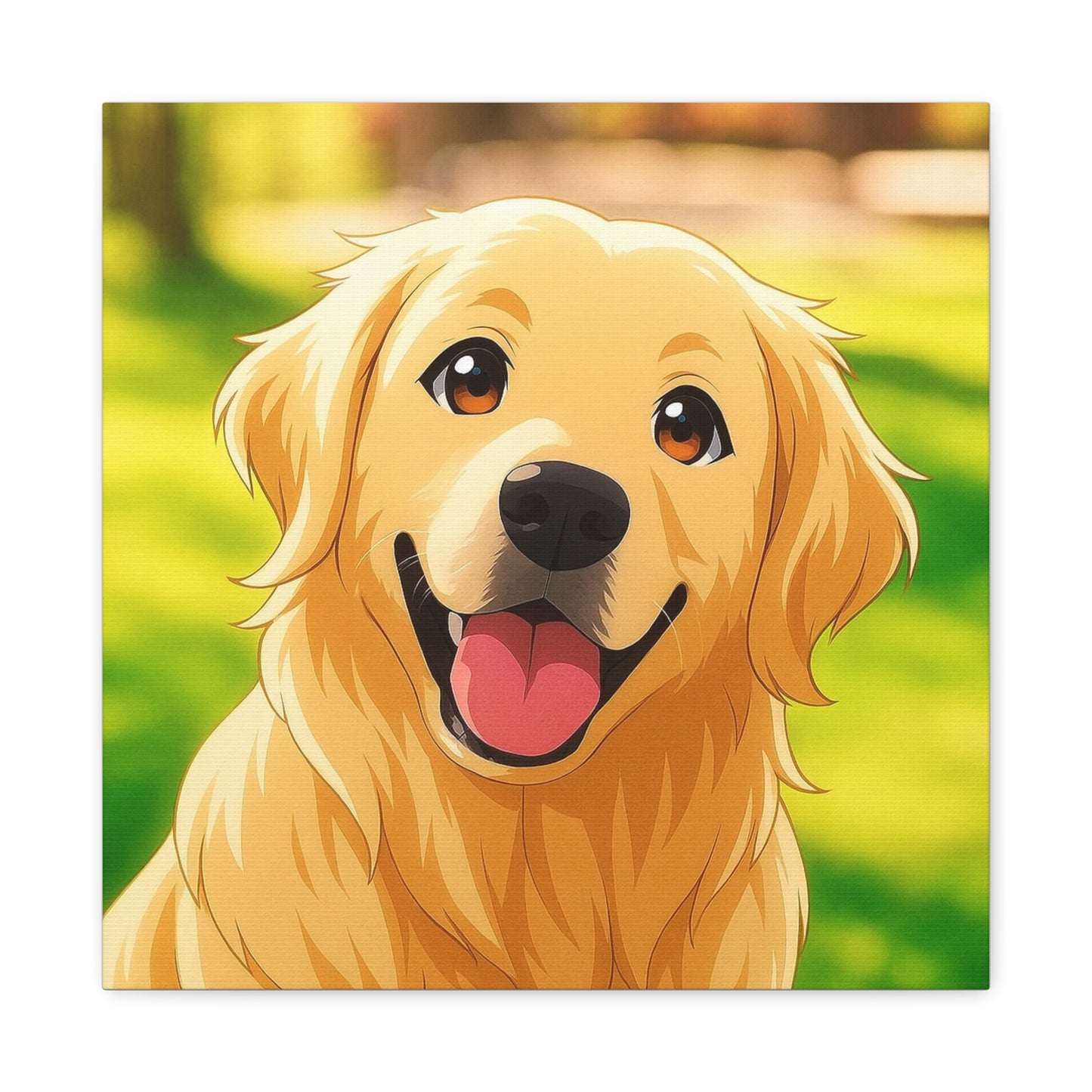 Cuadro personalizado de mascotas – Estilo anime