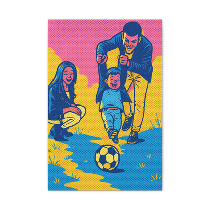 Cuadro personalizado de personas – Estilo pop art