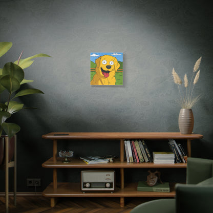 Cuadro personalizado de mascotas – Estilo los simpsons