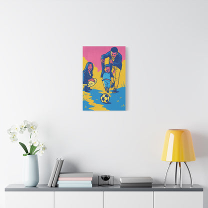 Cuadro personalizado de personas – Estilo pop art