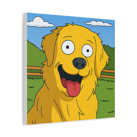 Cuadro personalizado de mascotas – Estilo los simpsons
