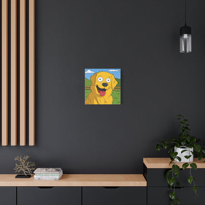 Cuadro personalizado de mascotas – Estilo los simpsons