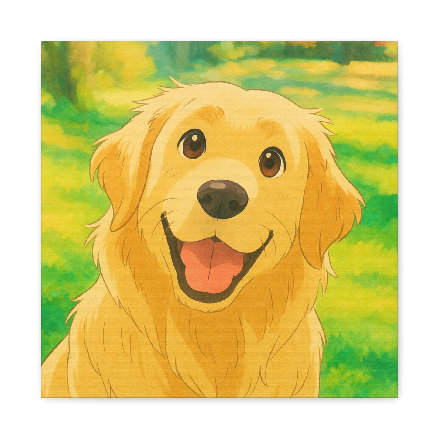 Cuadro personalizado de mascotas – Estilo estudio ghibli
