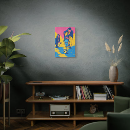 Cuadro personalizado de personas – Estilo pop art